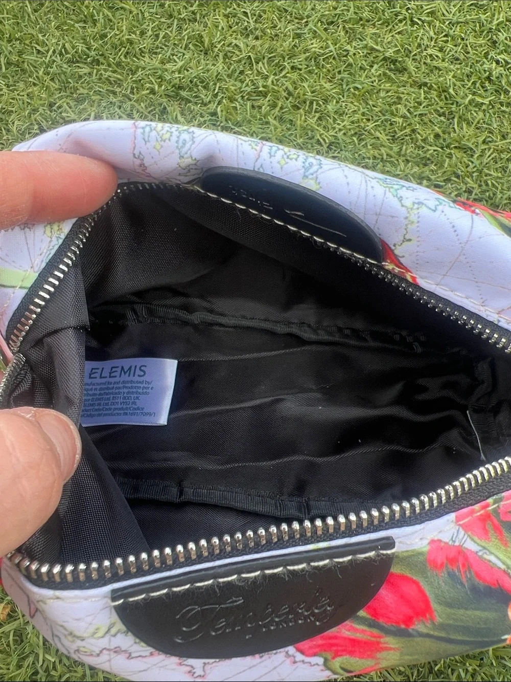 Nylon amenity bag, British Airways first class